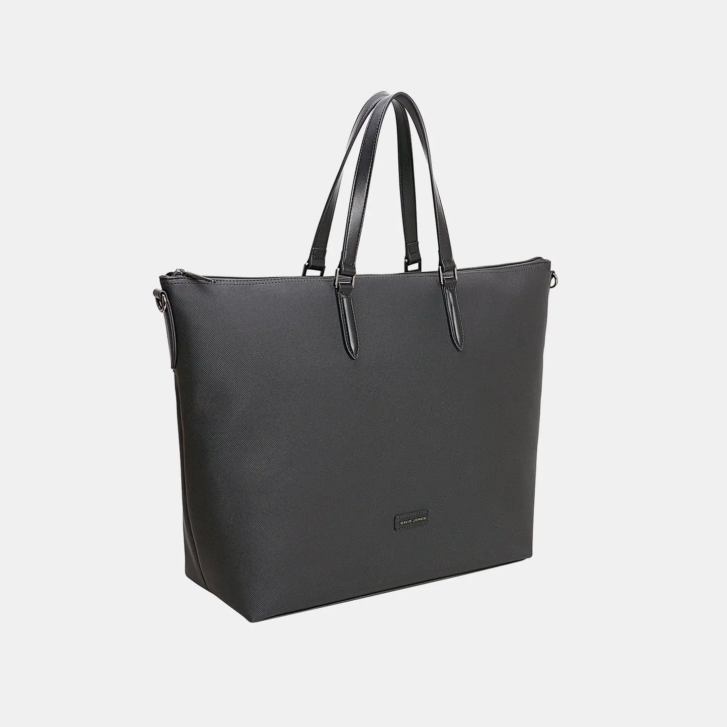 PU Leather Large Tote Bag - GlossiChic Collection Black / One Size GlossiChic Collection handbags