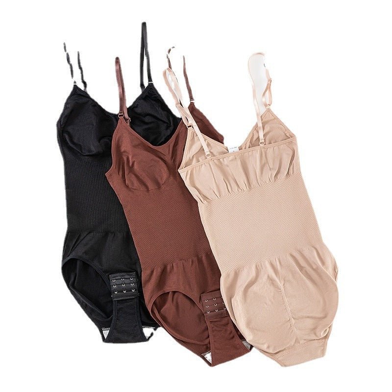 Basic Bae Full Size Scoop Neck Butt Lifting Bodysuit - GlossiChic CollectionBodysuits