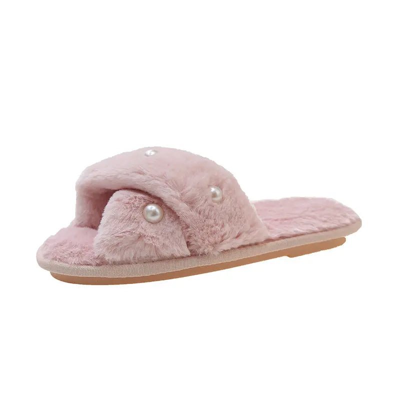 Open Toe Flats Slippers - GlossiChic CollectionShoes