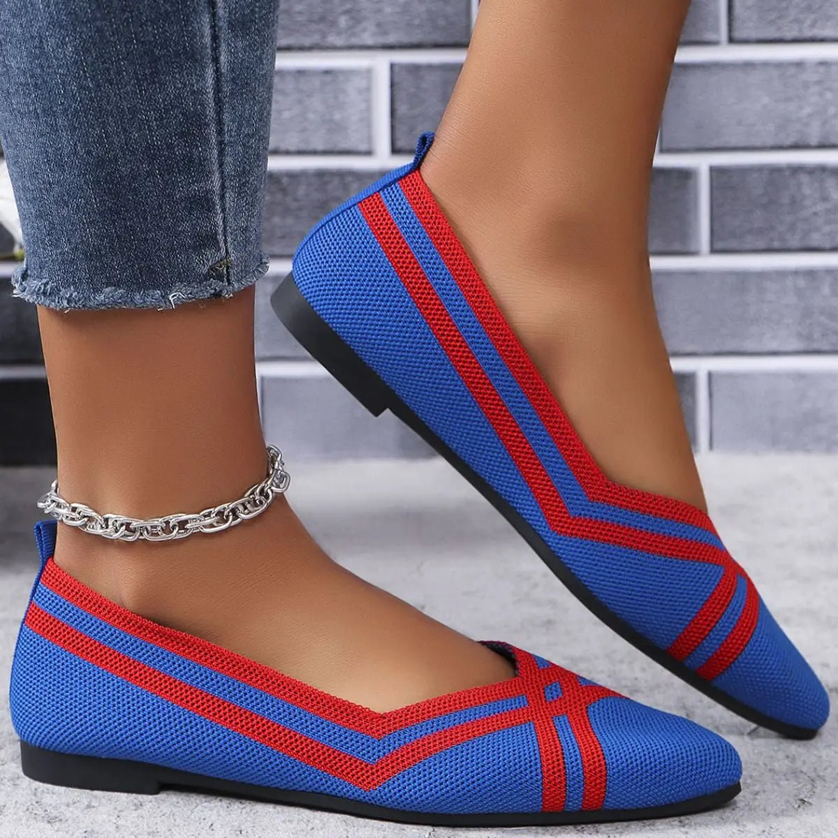 Open Toe Flats Slippers - GlossiChic CollectionShoes