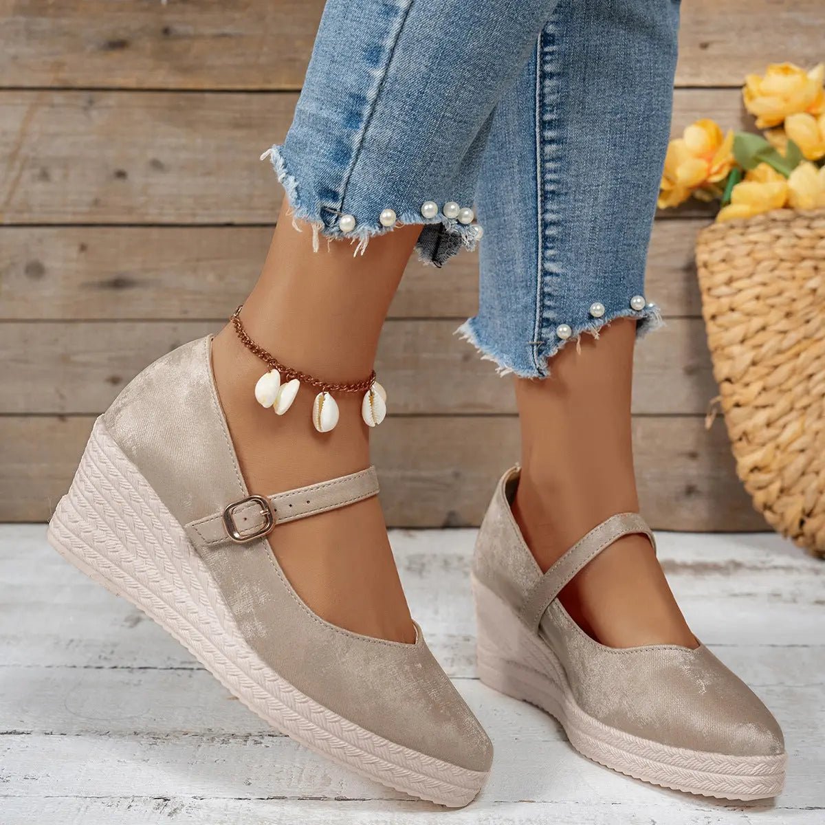 Point Toe Platform Loafers - GlossiChic CollectionShoes