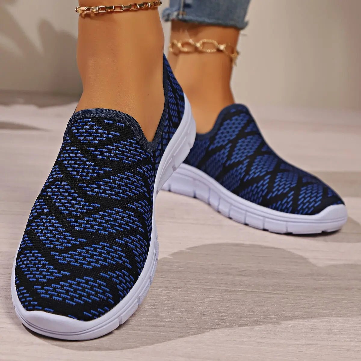 Round Toe Flat Slip - Ons - GlossiChic CollectionShoes & Accessories