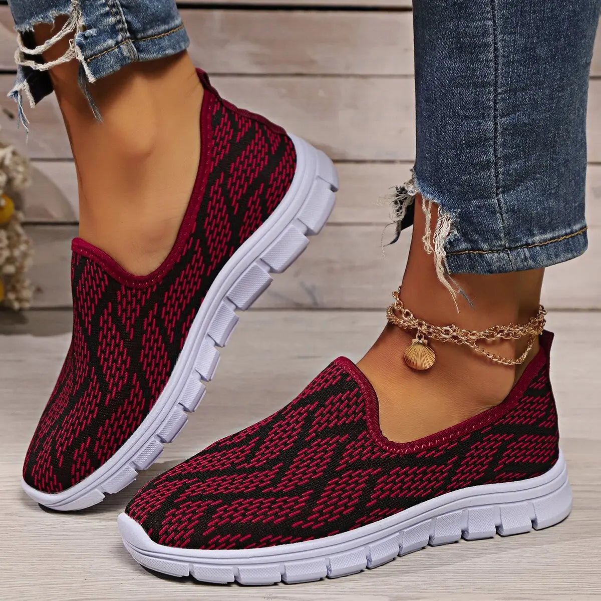 Round Toe Flat Slip - Ons - GlossiChic CollectionShoes & Accessories