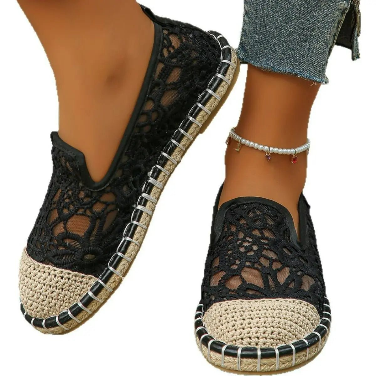 Round Toe Flats Slip - Ons - GlossiChic CollectionShoes