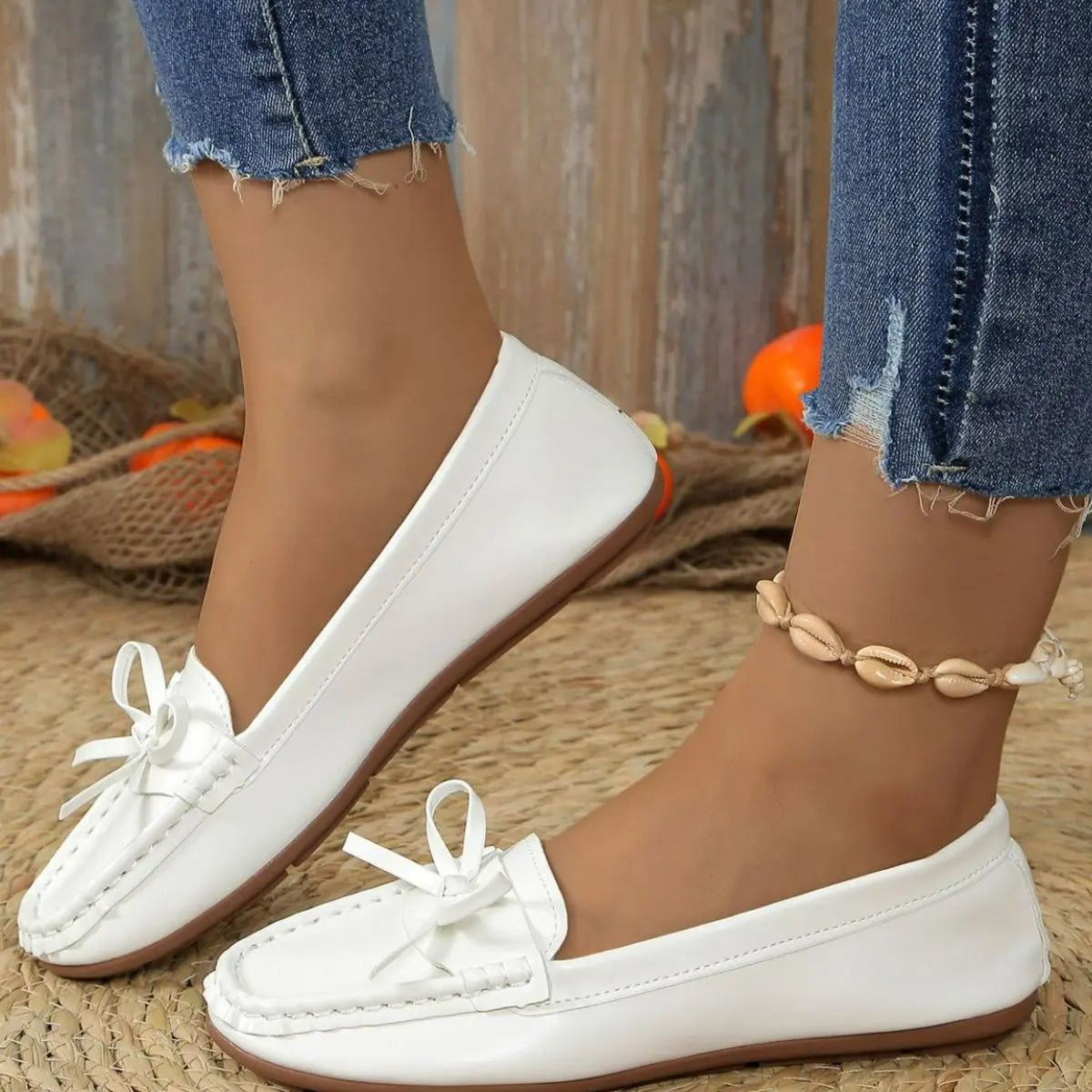 Round Toe Flats Slip - Ons - GlossiChic CollectionShoes