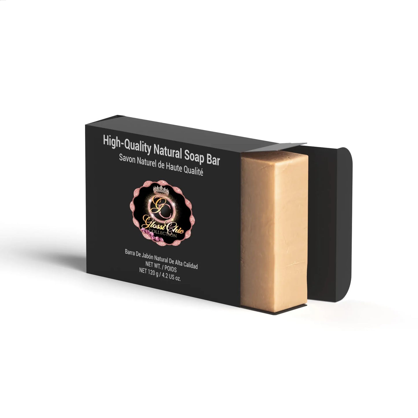 Organic Coconut Soap Bar - GlossiChic Collection Default Title GlossiChic Collection soap-coconut