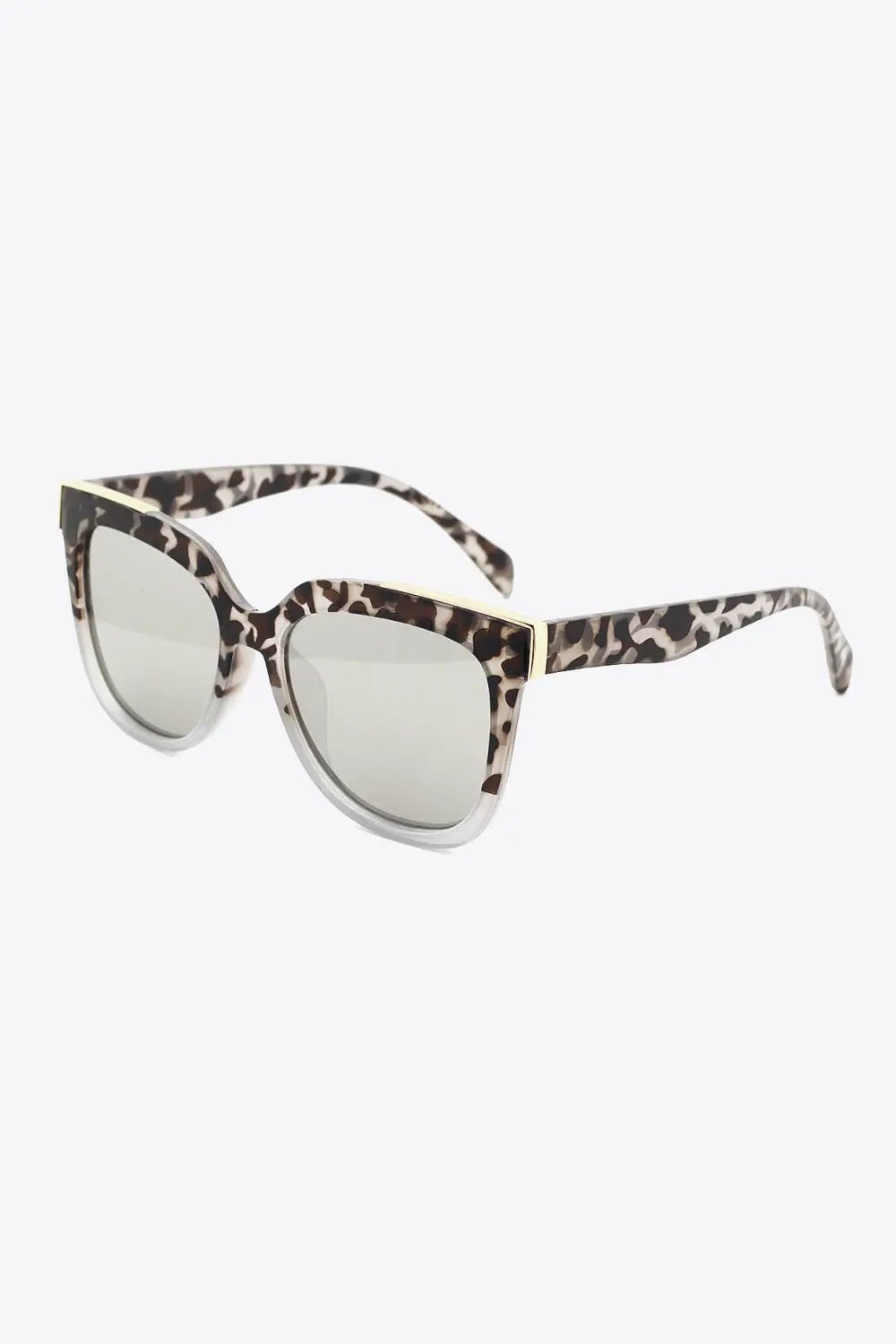 Tortoiseshell Cat Eye Polycarbonate Frame Full Rim Sunglasses - GlossiChic CollectionSunglasses
