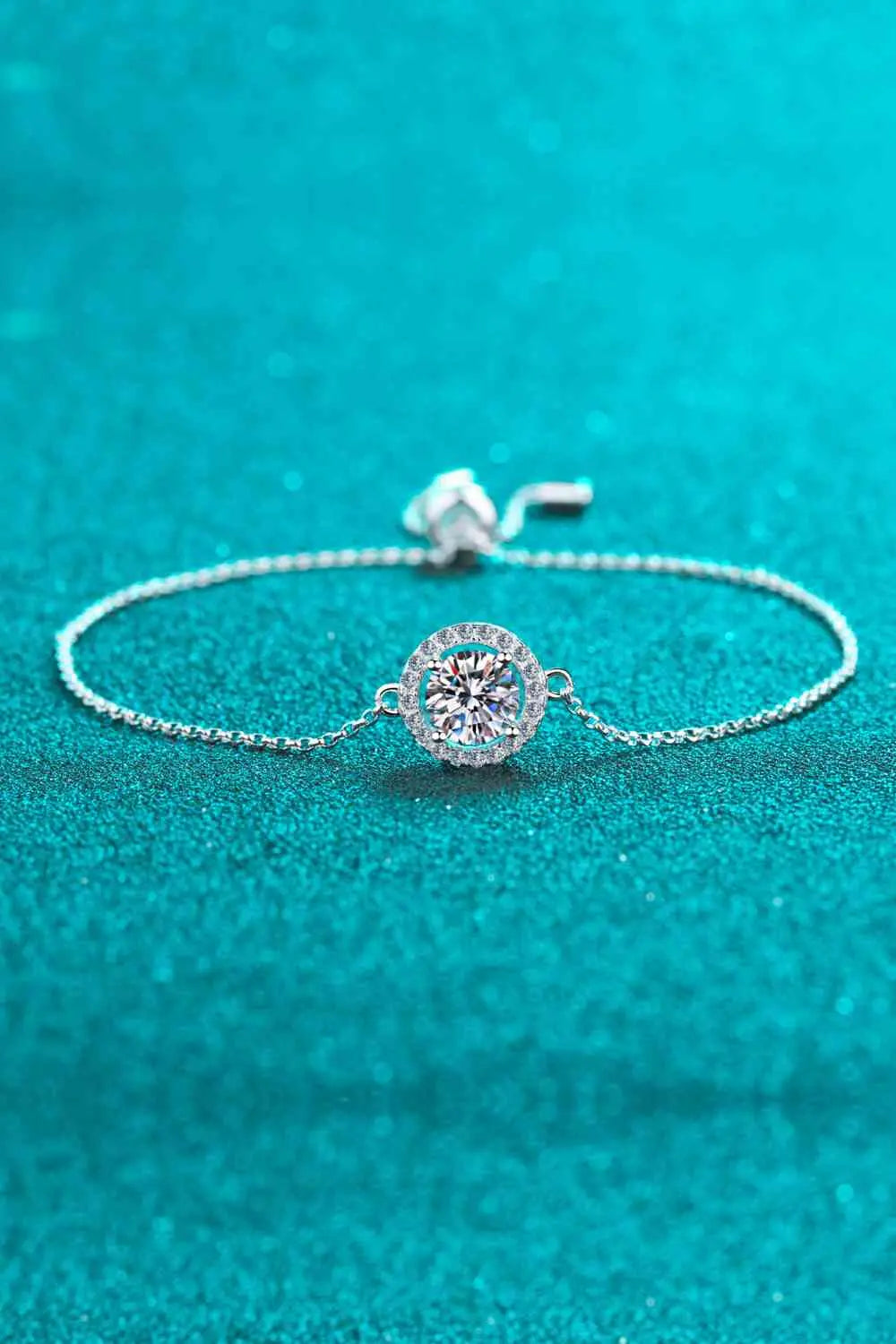 All For Fun 1 Carat Moissanite Bracelet - GlossiChic Collection Silver / One Size GlossiChic Collection jewelry