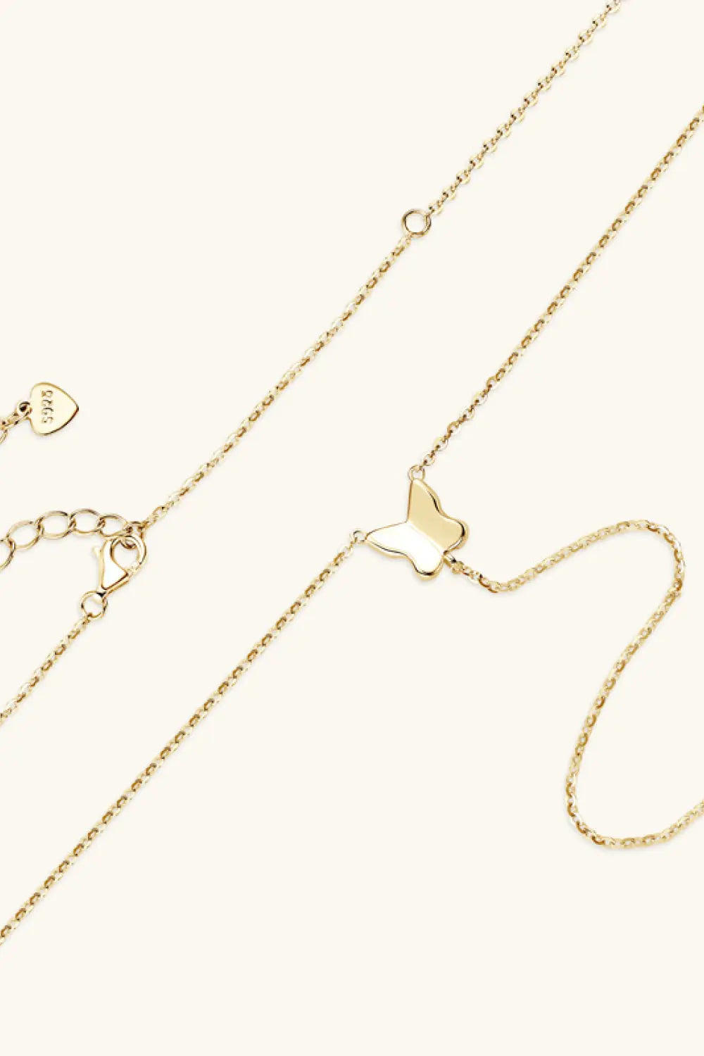 1 Carat Moissanite 925 Sterling Silver Necklace - GlossiChic Collection Gold / One Size GlossiChic Collection jewelry