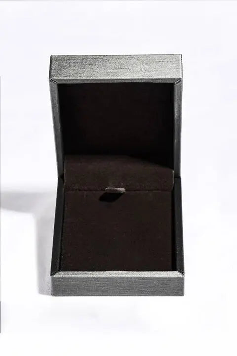 1 Carat Moissanite Key Pendant Necklace - GlossiChic Collection Silver / One Size GlossiChic Collection jewelry