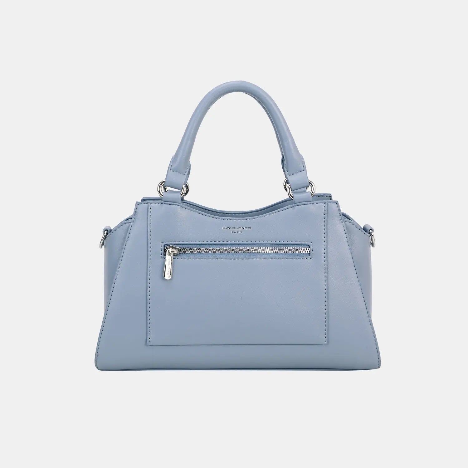 PU Leather Handbag - GlossiChic Collection Blue / One Size GlossiChic Collection handbags