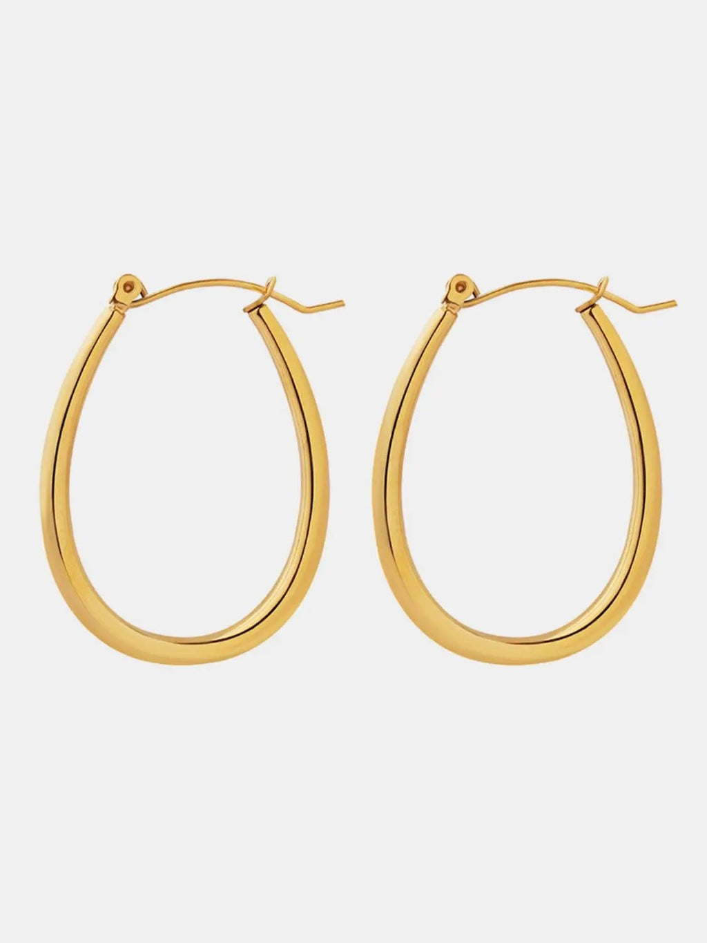 18K Gold - Plated Titanium Steel Earrings - GlossiChic CollectionEarrings