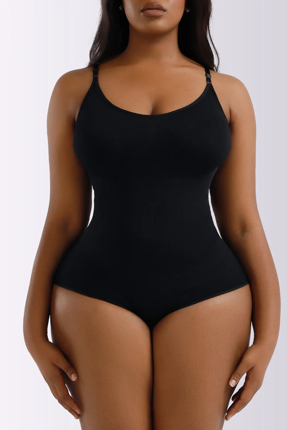 Full Size Spaghetti Strap Shaping Bodysuit Trendsi