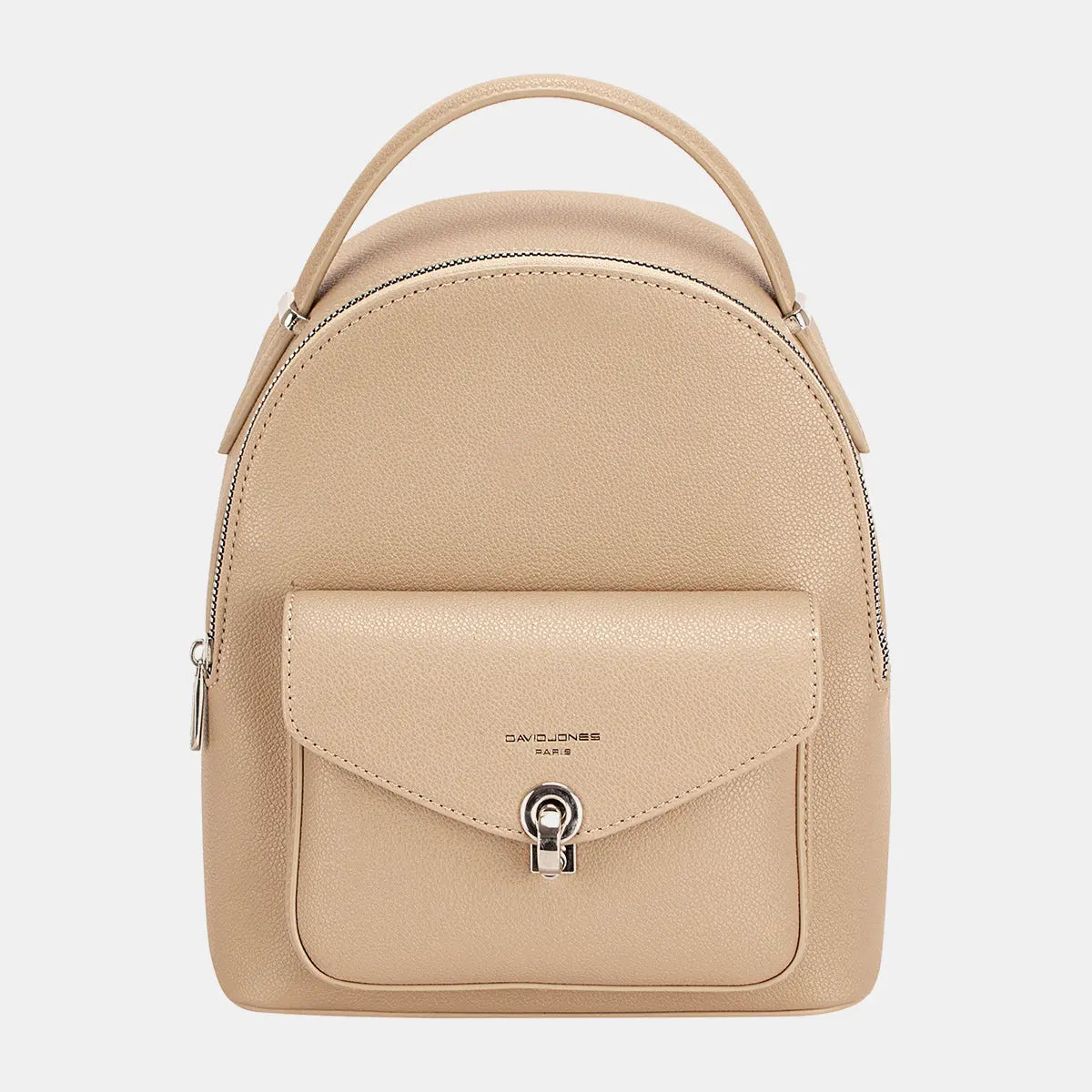 David Jones PU Leather Backpack Bag Trendsi