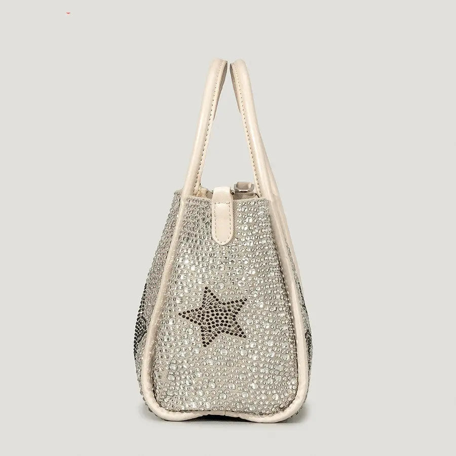 Twinkle Star Rhinestone Handbag GlossiChic Collection