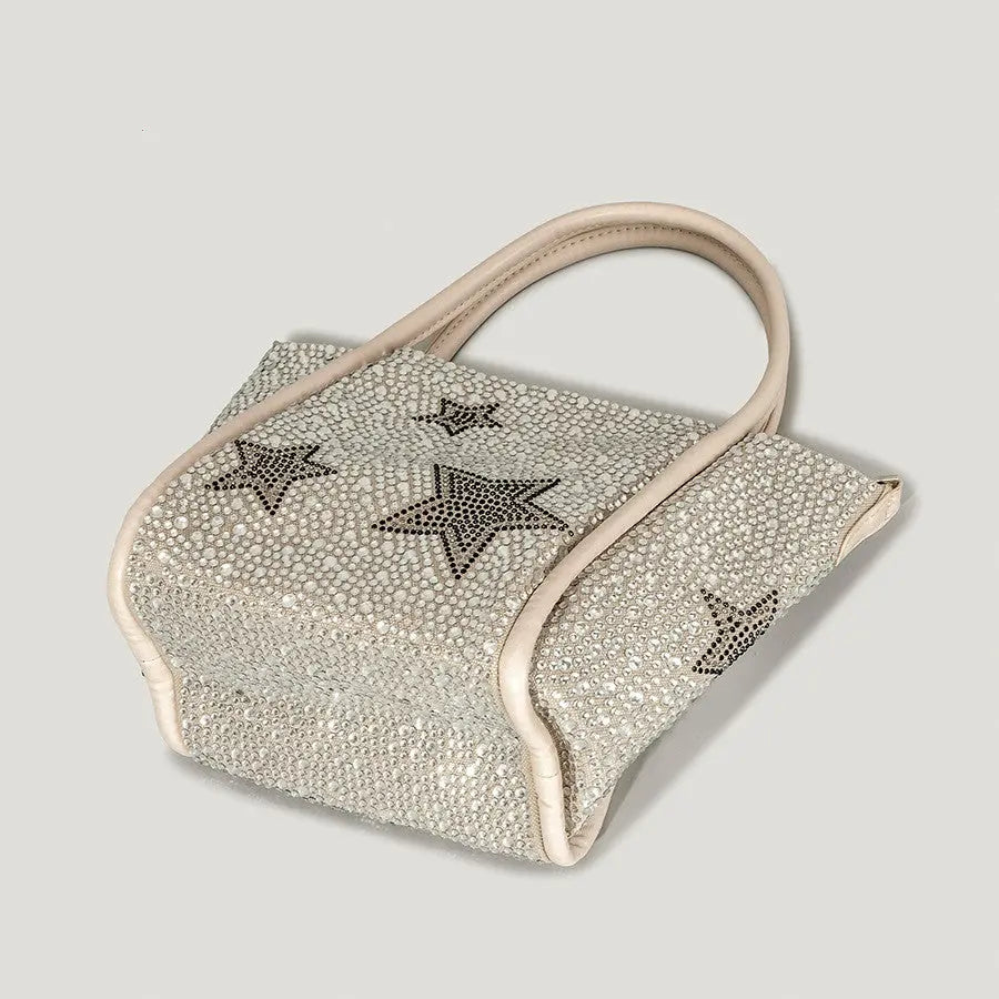 Twinkle Star Rhinestone Handbag GlossiChic Collection