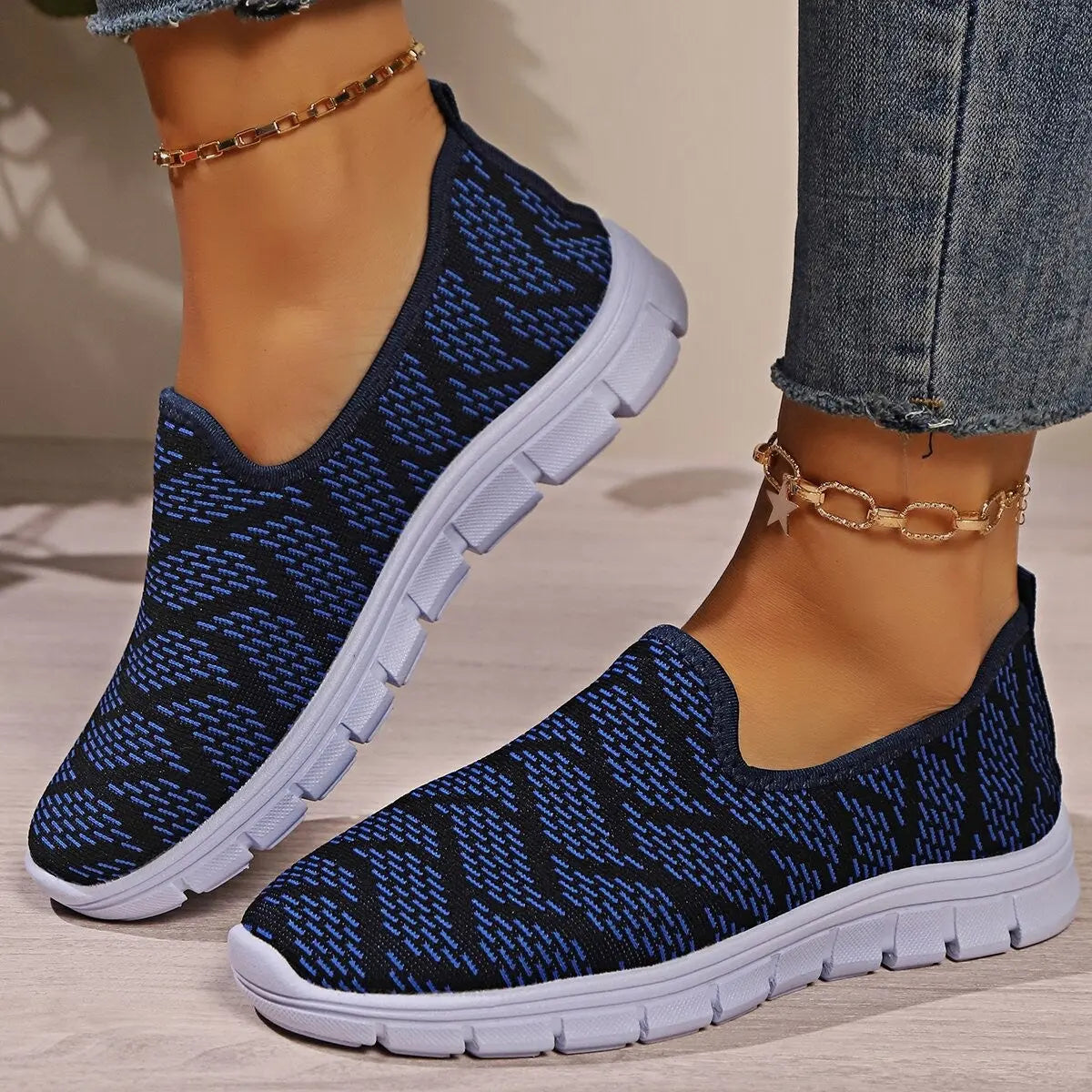 Round Toe Flat Slip-Ons Trendsi