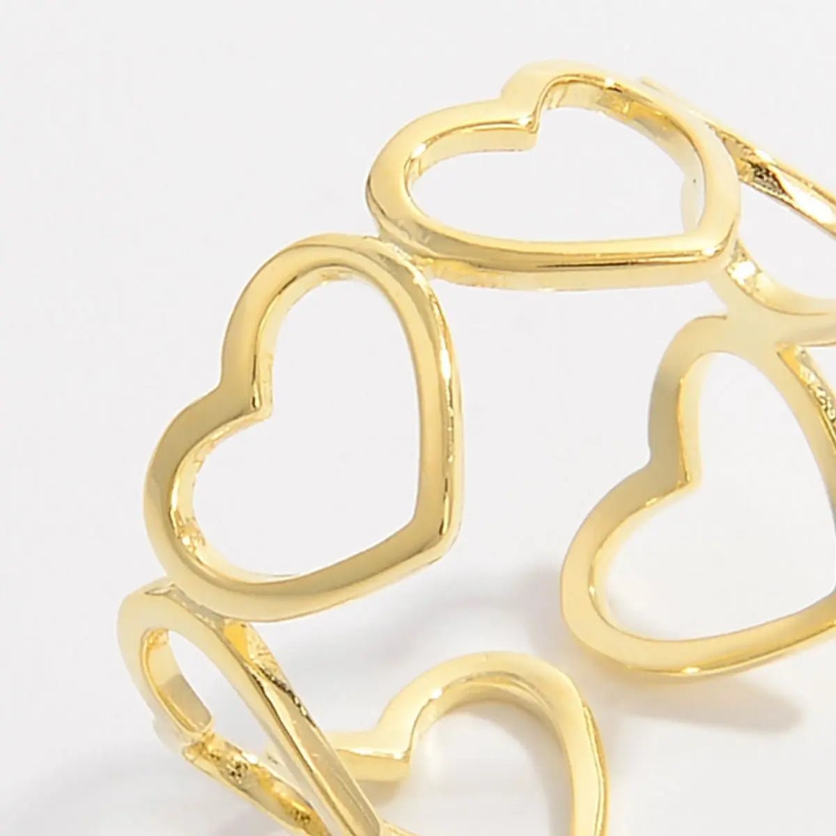 925 Sterling Silver Heart Ring - GlossiChic Collection Silver / 6 GlossiChic Collection jewelry