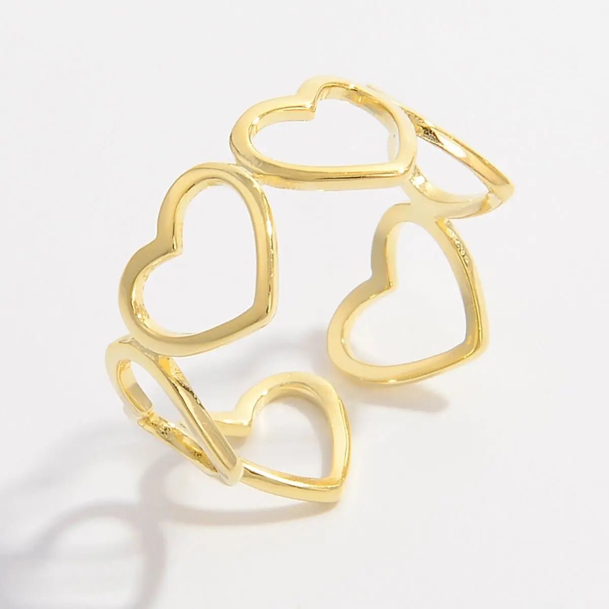925 Sterling Silver Heart Ring - GlossiChic Collection Silver / 6 GlossiChic Collection jewelry