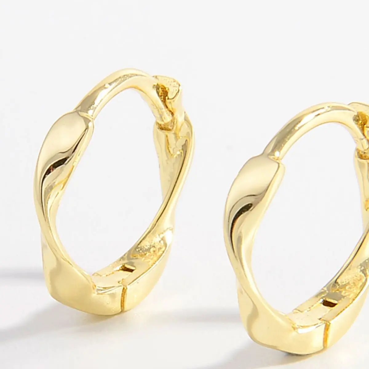 925 Sterling Silver Hoop Earrings - GlossiChic Collectionjewelry
