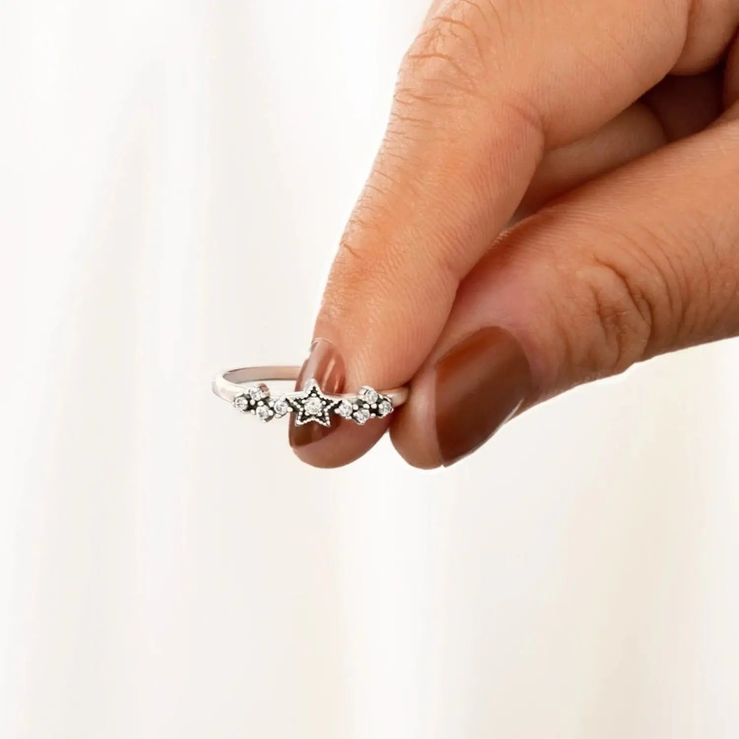 925 Sterling Silver Star Ring - GlossiChic Collectionjewelry