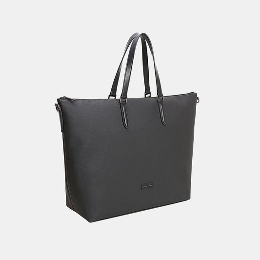 PU Leather Large Tote Bag - GlossiChic Collection