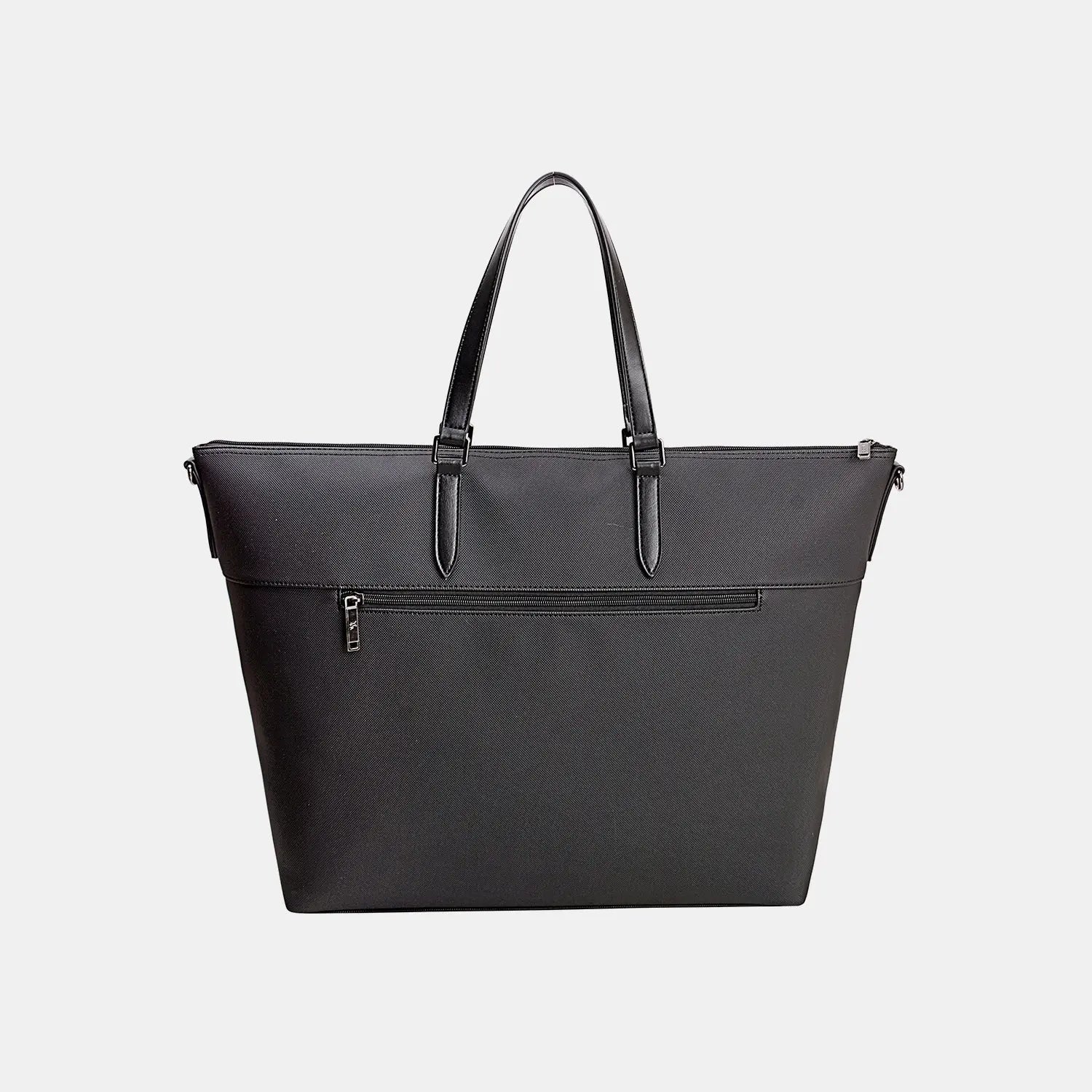 PU Leather Large Tote Bag - GlossiChic Collection