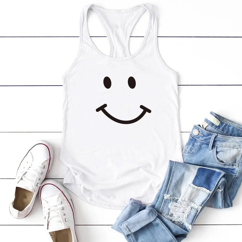 Love Your Smile Fashion Casual Undershirt Top GlossiChic Collection