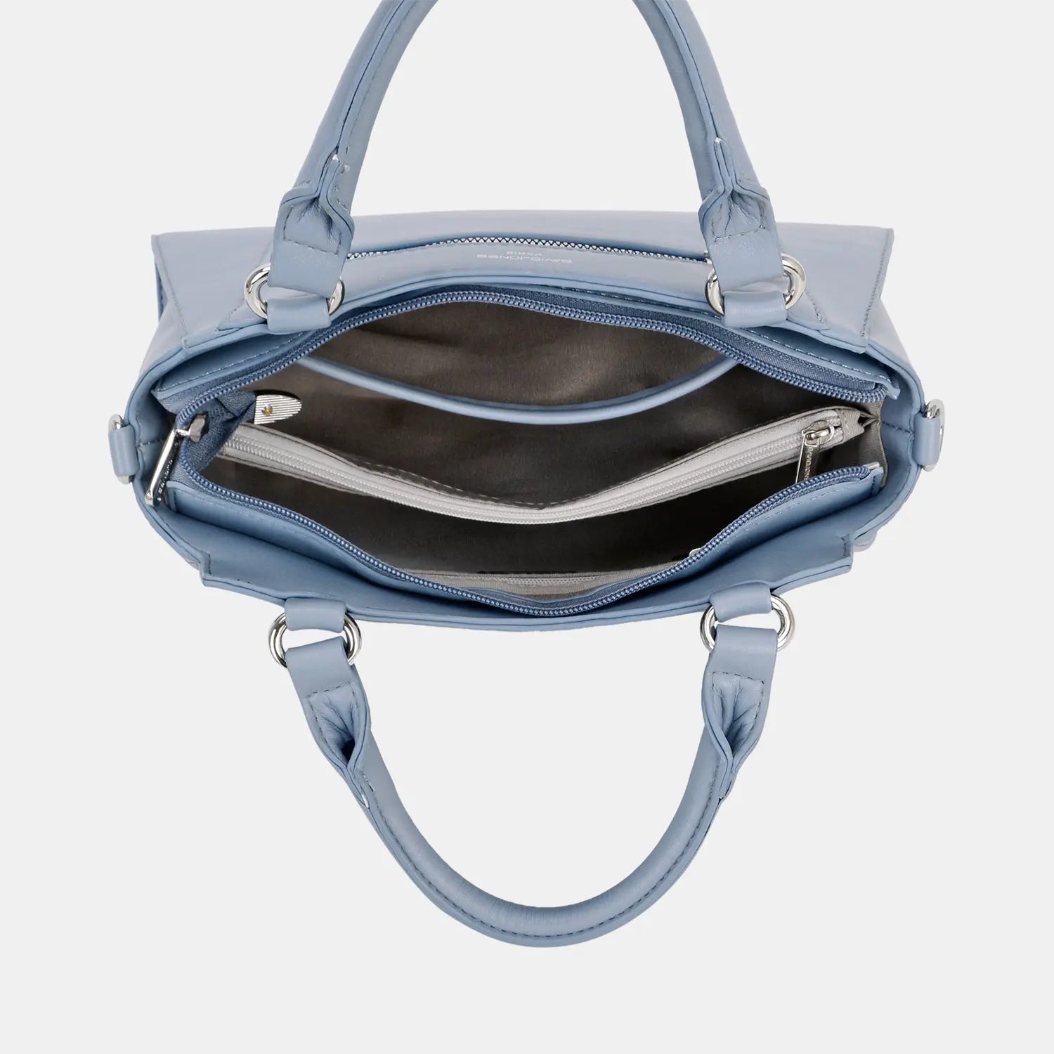 PU Leather Handbag - GlossiChic Collection Black / One Size GlossiChic Collection handbags