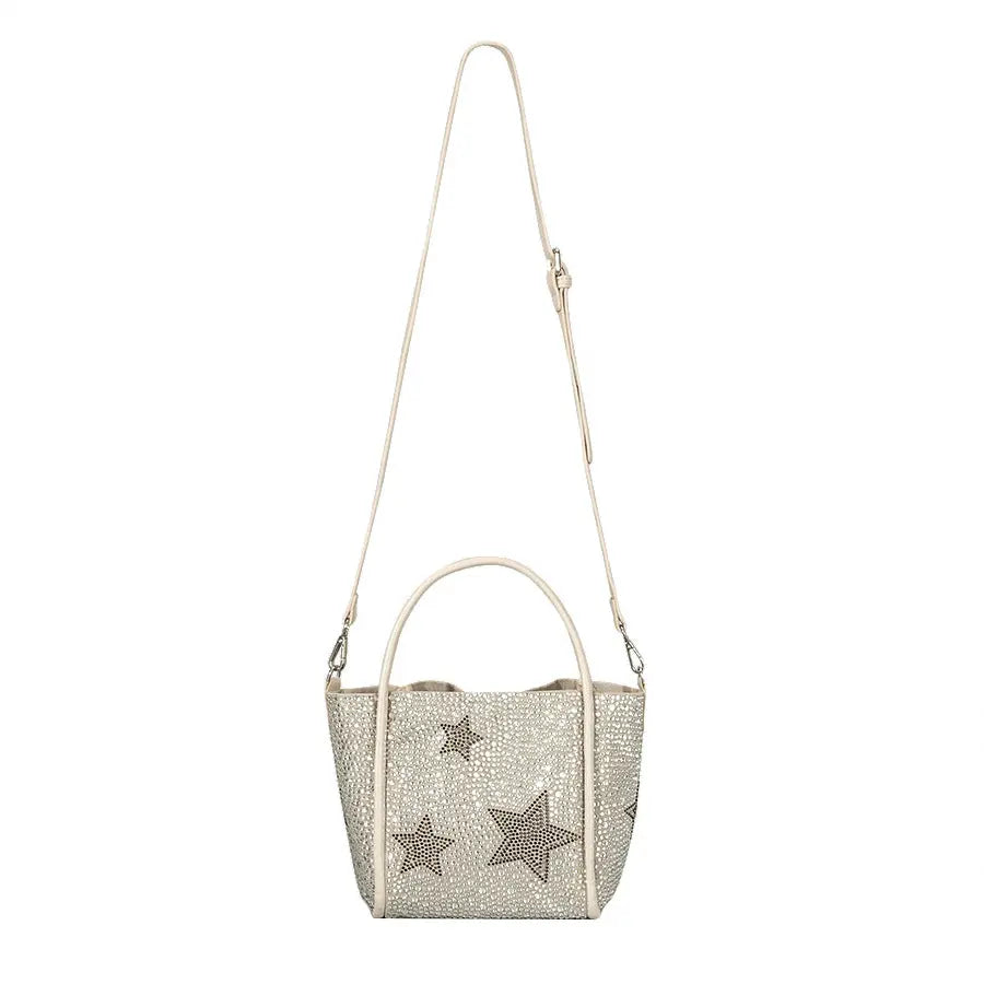 Twinkle Star Rhinestone Handbag GlossiChic Collection