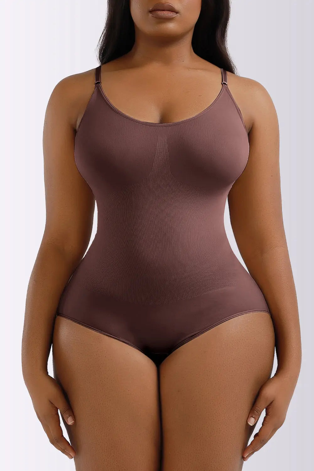 Full Size Spaghetti Strap Shaping Bodysuit Trendsi