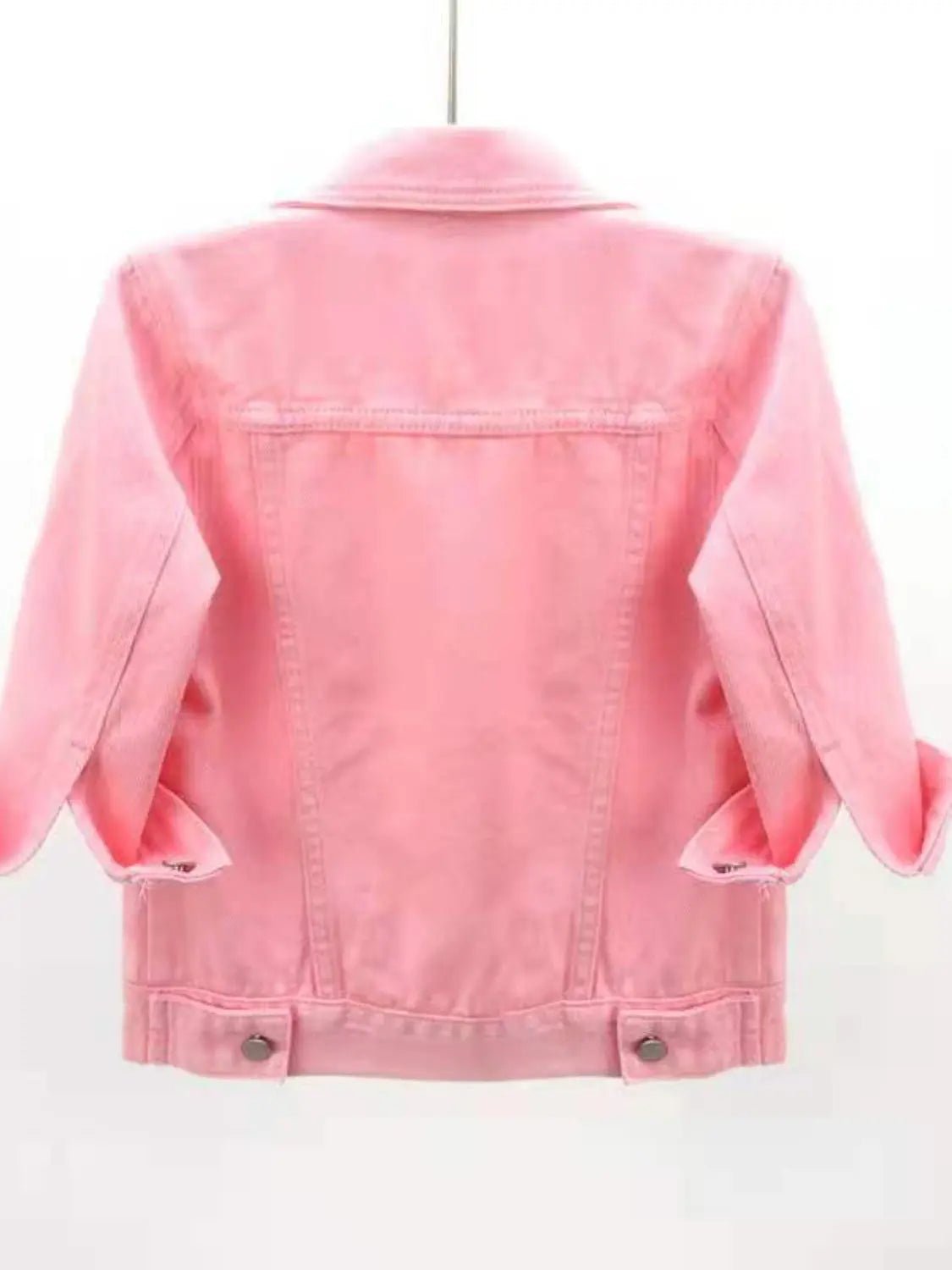 Full Size Cropped Denim Jacket - GlossiChic CollectionCoats & Jackets