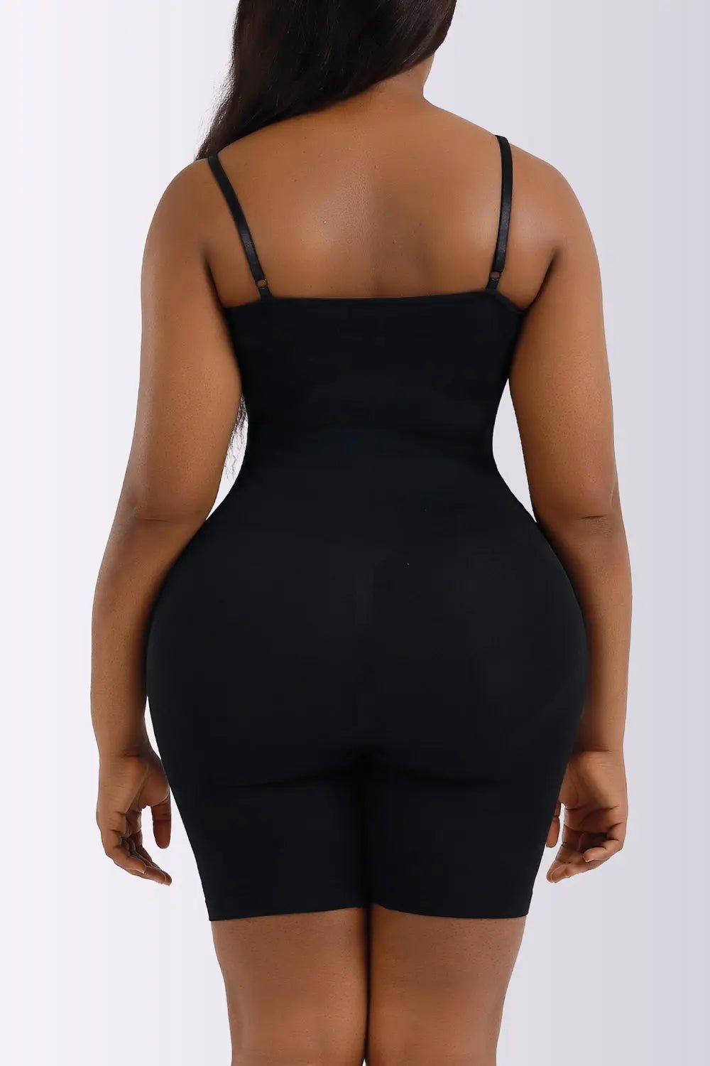 Full Size Spaghetti Strap Shaping Romper - GlossiChic CollectionJumpers & Rompers