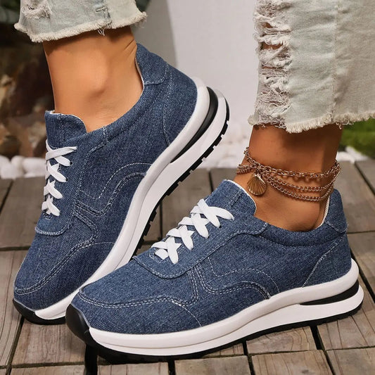 Lace Up Canvas Athletic - GlossiChic CollectionShoes