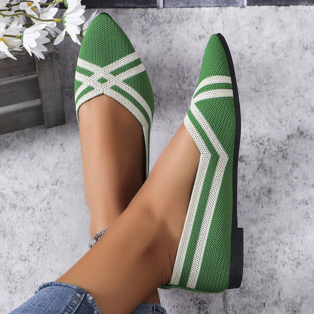 Open Toe Flats Slippers - GlossiChic CollectionShoes