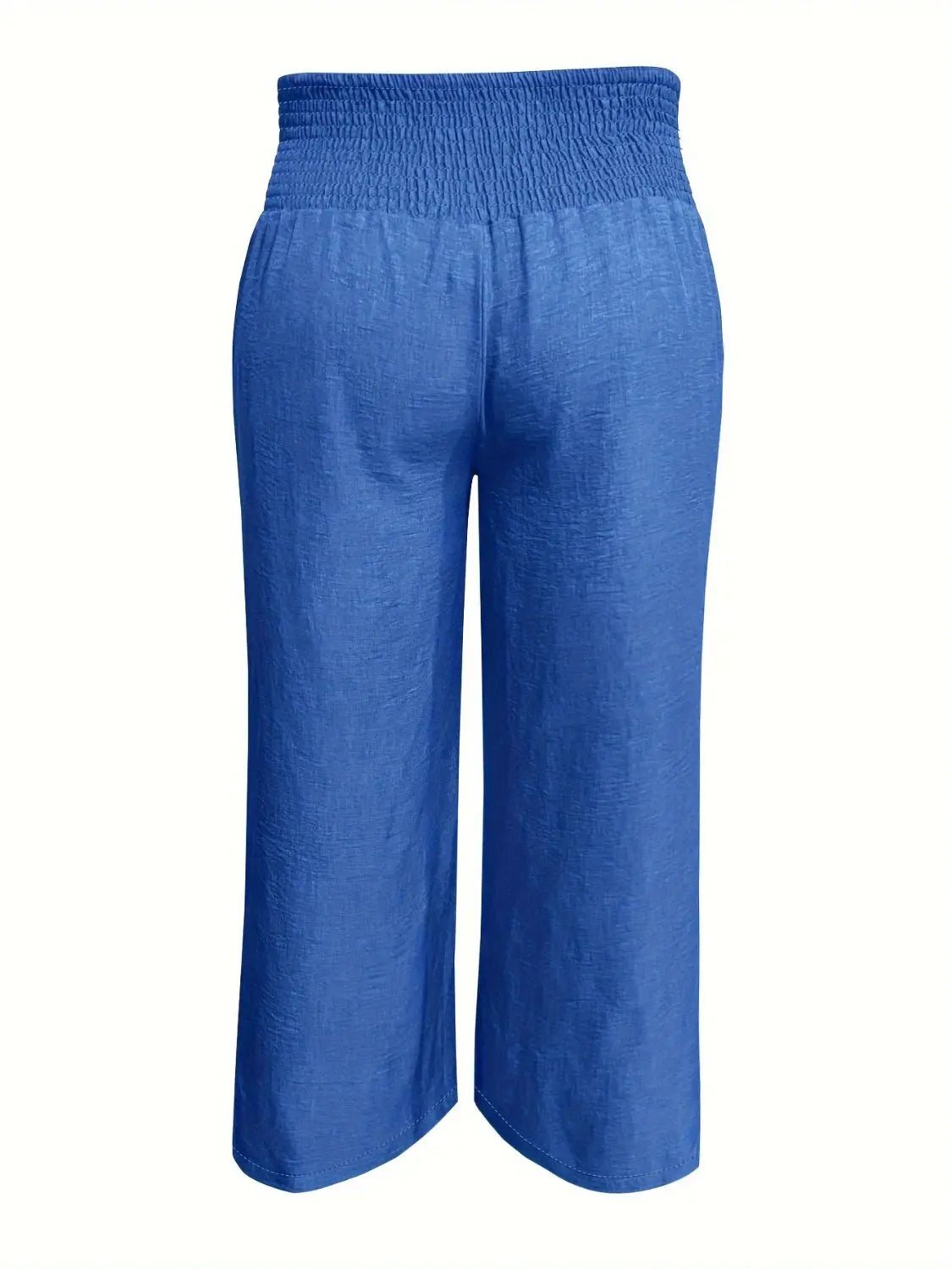 Plus Size High Waist Wide Leg Pants - GlossiChic CollectionJeans, Pants, & Shorts