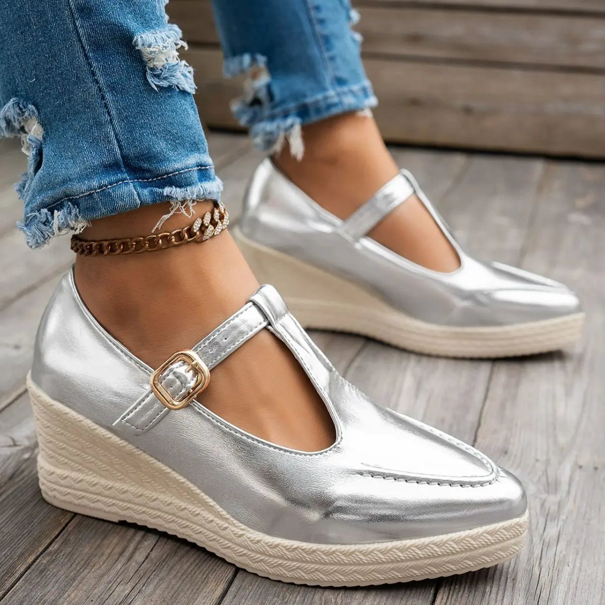Point Toe Flats Loafers - GlossiChic CollectionShoes