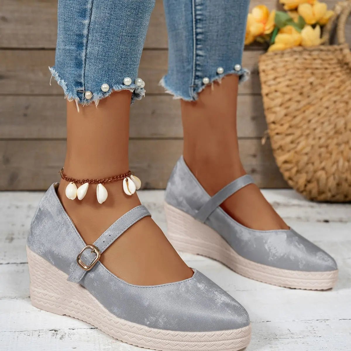 Point Toe Platform Loafers - GlossiChic CollectionShoes
