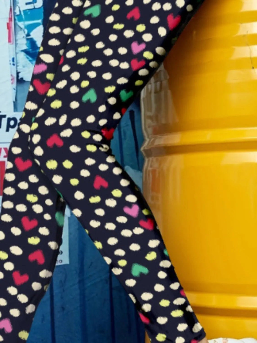 Printed High Waist Skinny Leggings - GlossiChic CollectionActivewear