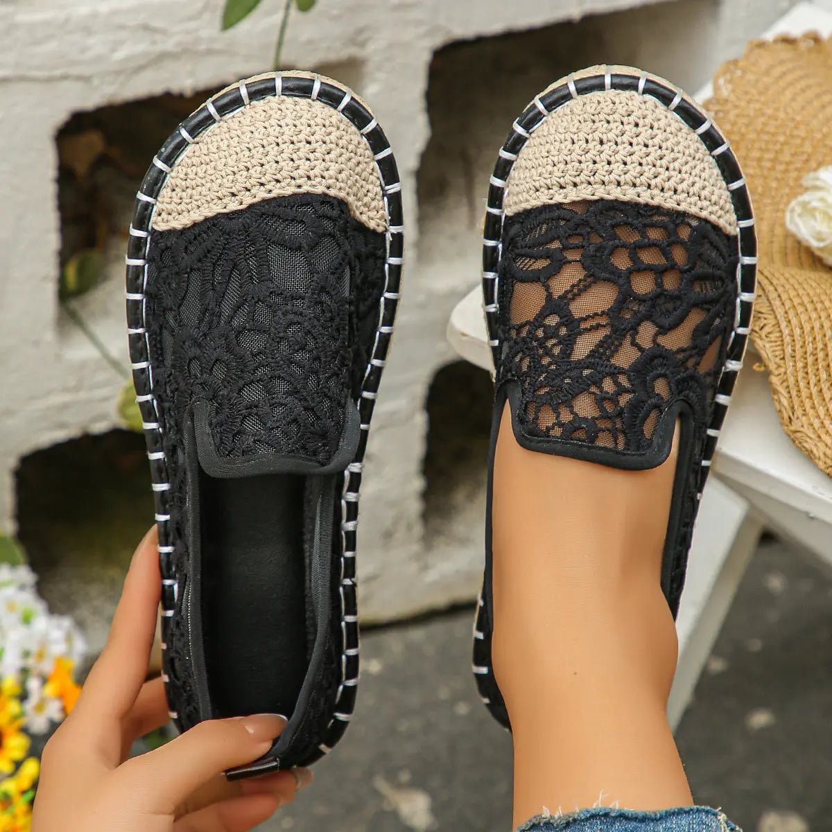 Round Toe Flats Slip - Ons - GlossiChic CollectionShoes