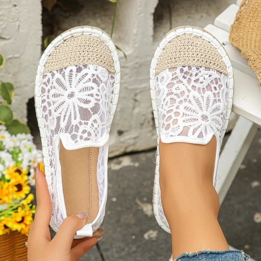 Round Toe Flats Slip - Ons - GlossiChic CollectionShoes