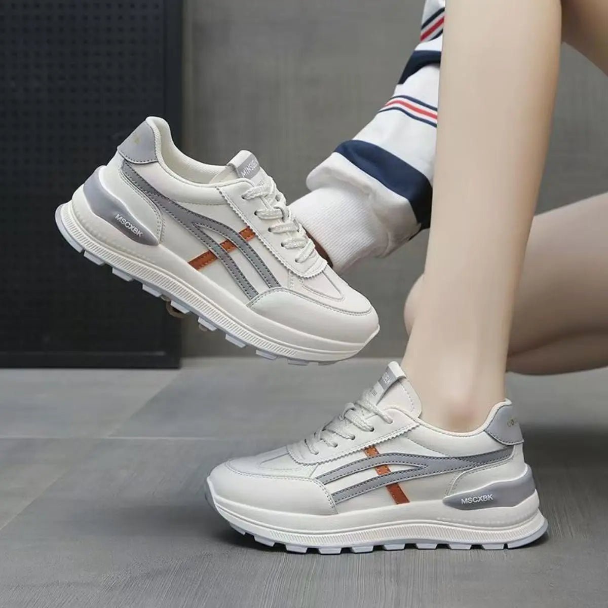 Round Toe Lace - Up Athletic - GlossiChic CollectionShoes
