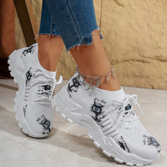 Round Toe Platform Athletic - GlossiChic CollectionShoes