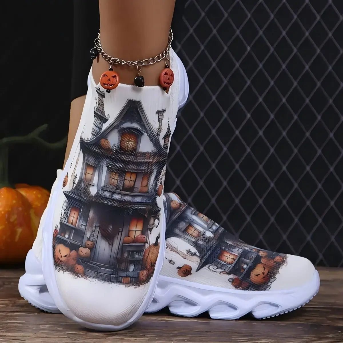 Round Toe Platform Sneakers - GlossiChic CollectionShoes
