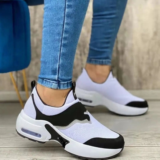 Round Toe Slip - On Mesh Athletic Shoes - GlossiChic CollectionShoes