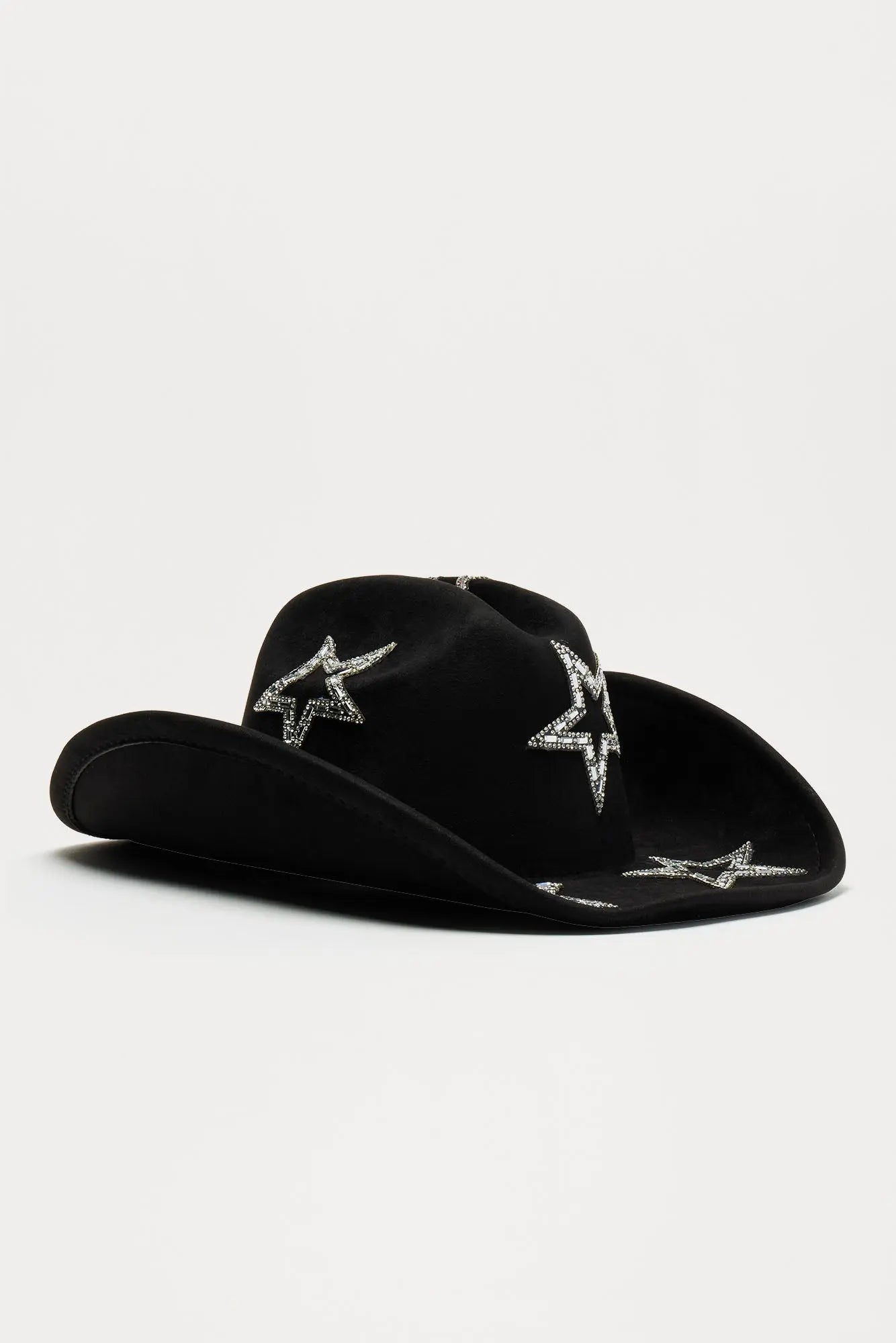 The Main Star Cowboy Hat - Black - GlossiChic CollectionBelts & Hats