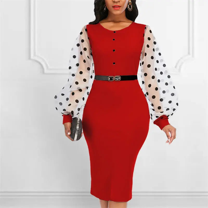 Pretty & Polished Dress - GlossiChic Collection