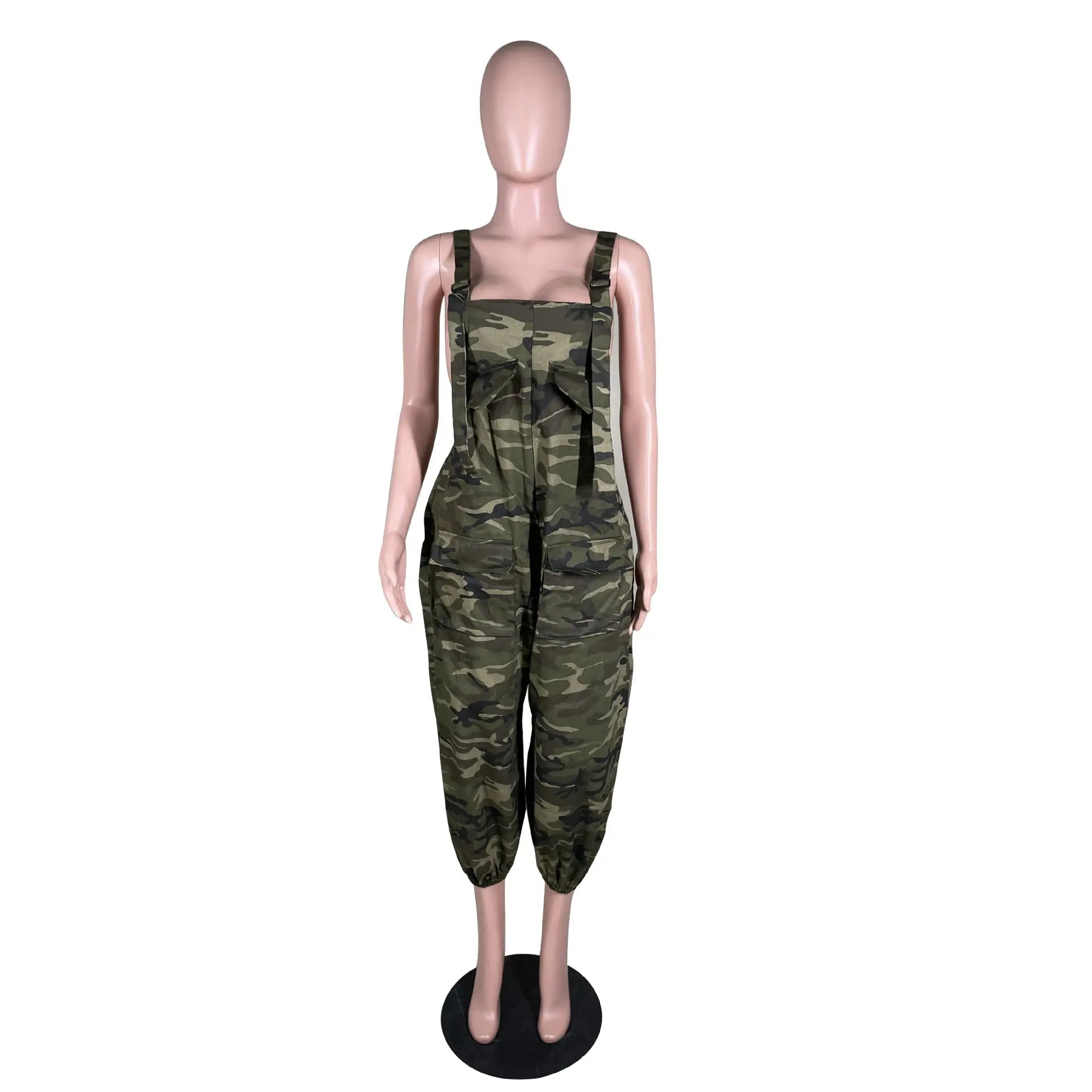 Camouflage Casual Loose Sling Jumper - GlossiChic Collection