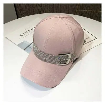 Rhinestone Belt Hat GlossiChic Collection