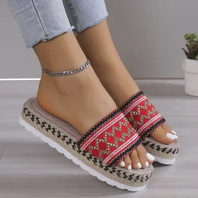 Open Toe Platform Sandals Trendsi